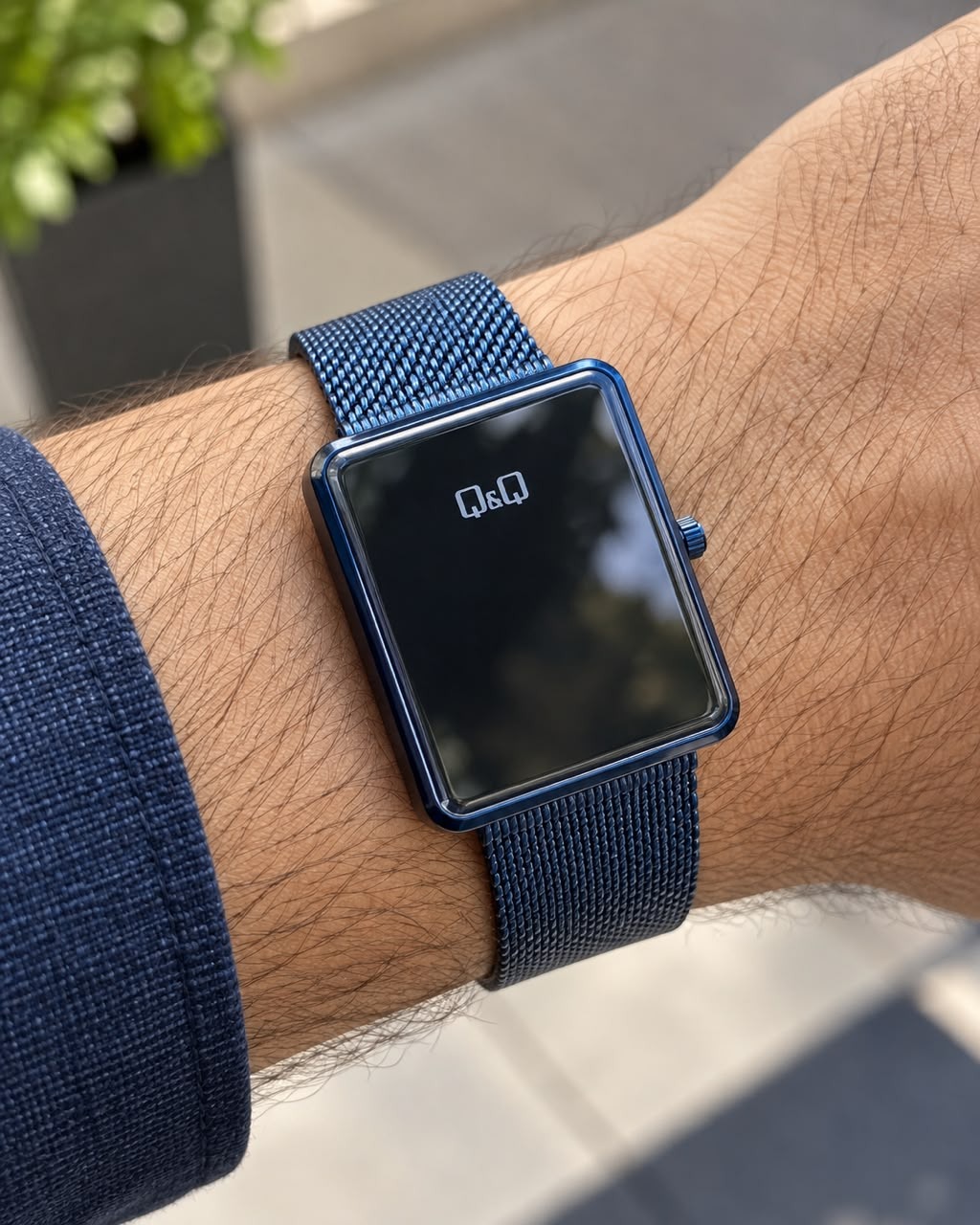 Q&Q Digital Azul