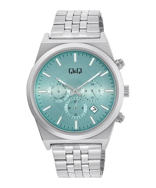Q&Q A48A-001PY Análogo para Hombre Esfera Azul