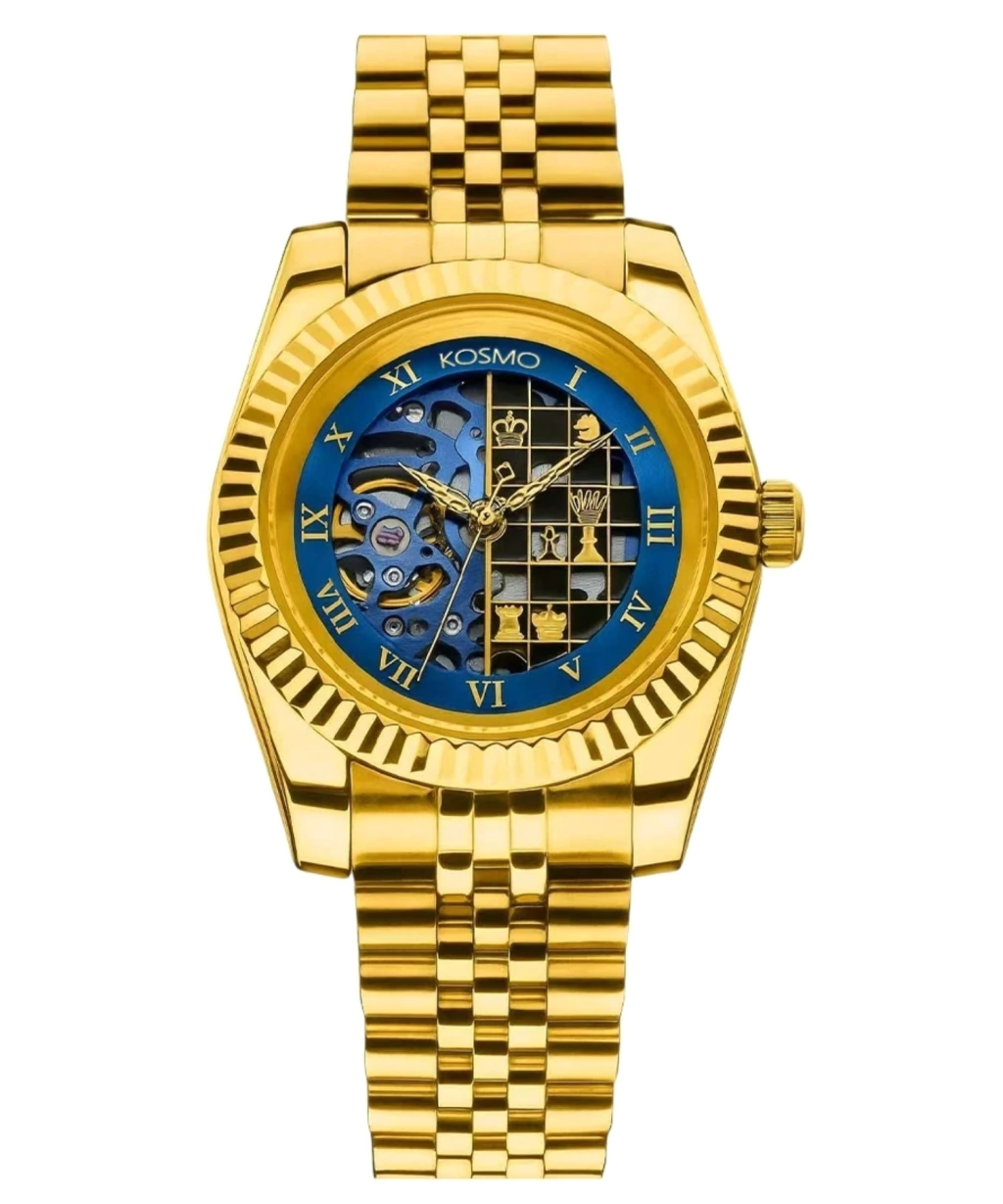 Kosmo K629E Automático | Dial Ajedrez Skeleton