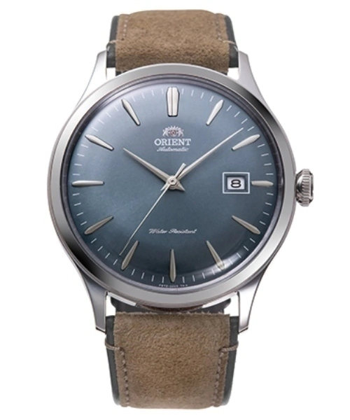 Orient Bambino RA-AC0P03L para Hombre - con Esfera Azul y Correa de Cuero