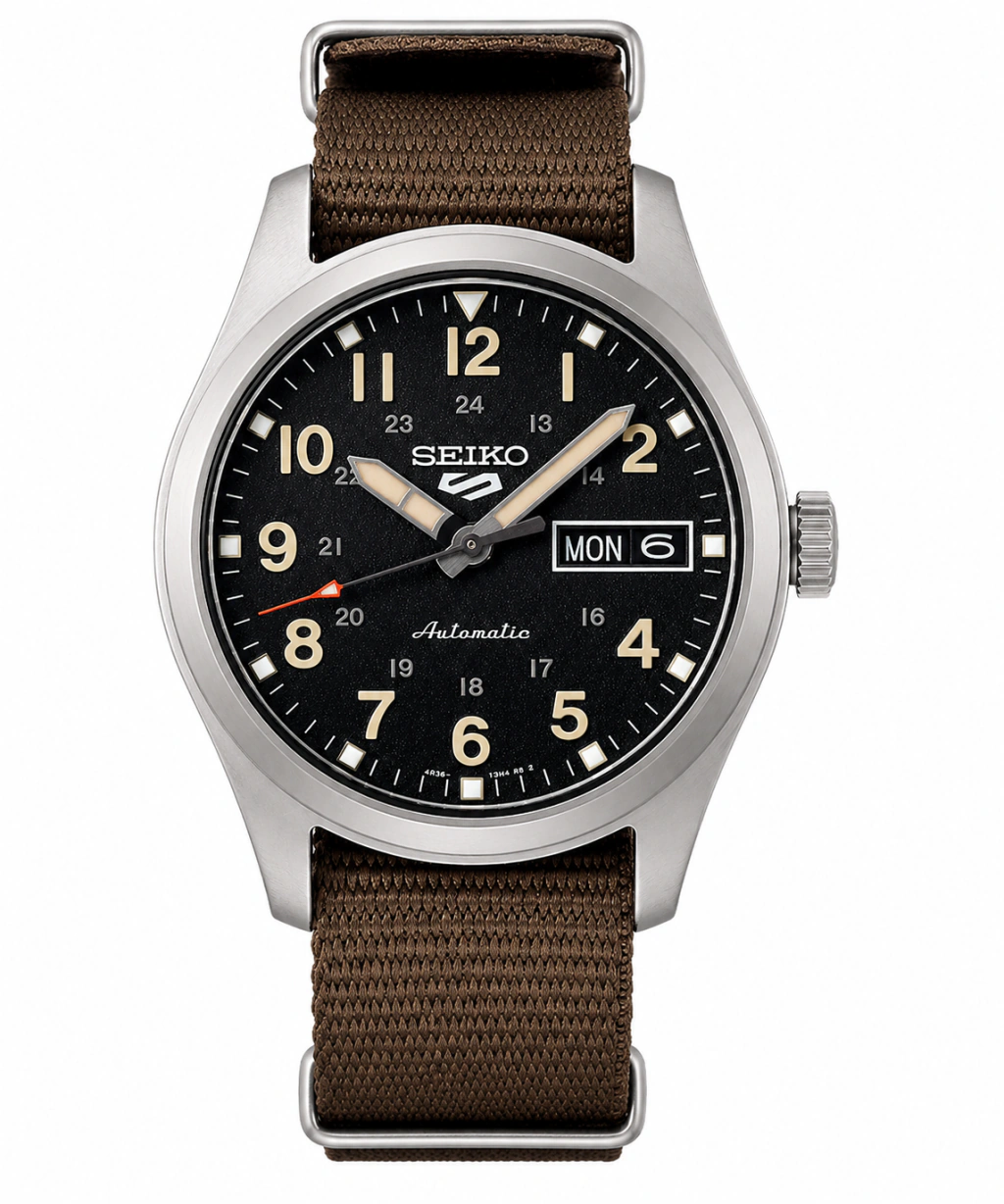 Seiko 5 Sports Field SRPJ85K1 Automático Negro