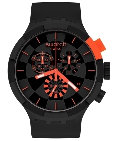 Swatch Big Bold Chrono Checkpoint Red - SB02B402