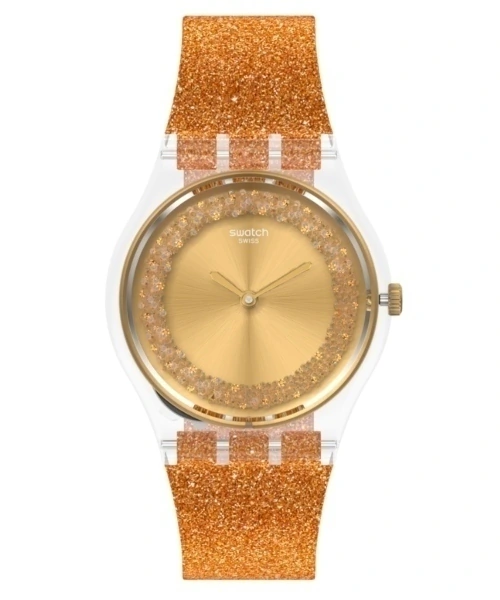 Swatch Gent Sparklingot GE285 Cuarzo 34 mm Amarillo
