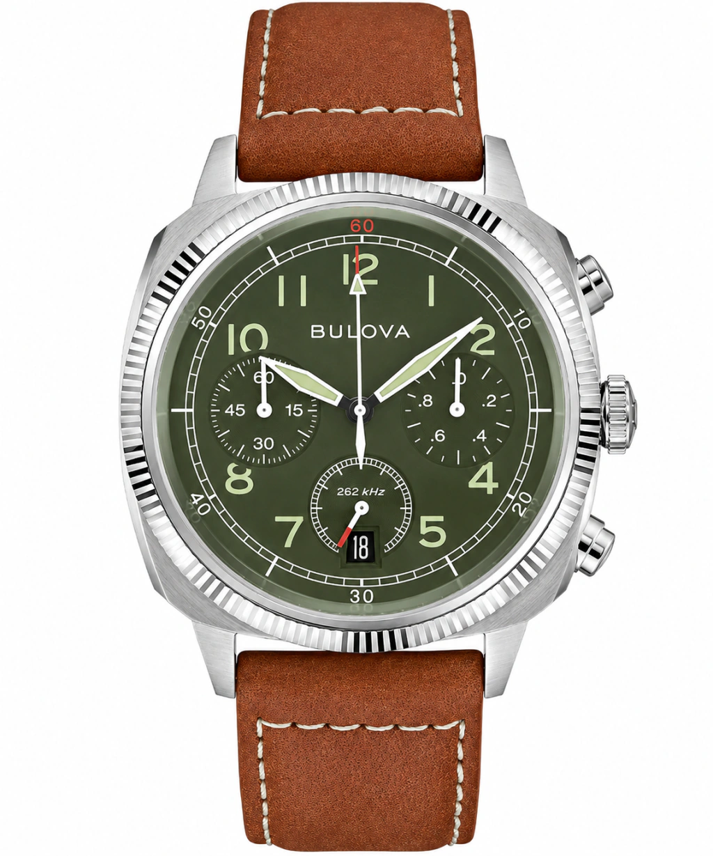 Bulova Military 96B482 Precisionist Cronógrafo Verde