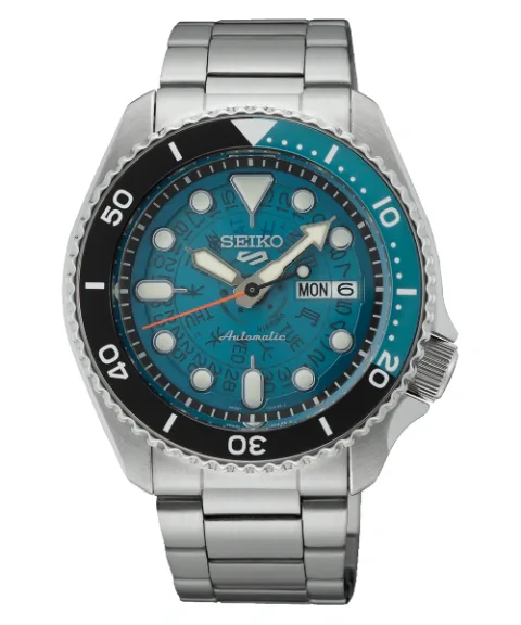 Seiko 5 Sports SRPJ45 Skx Edición 'Estilo Esqueleto' con Esfera Azul, foto 1