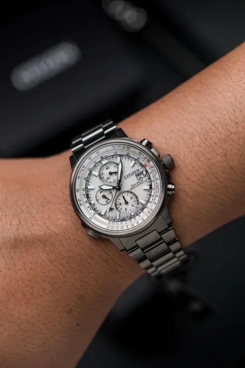 Citizen Navihawk A-T AT8304-57A Eco-Drive Gris, foto 2