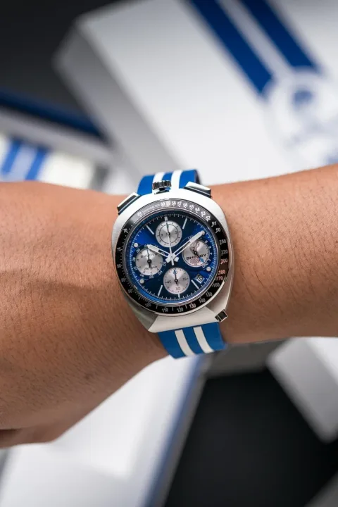 Bulova Shelby Racer 98B452 Precisionist Cronógrafo Azul, foto 2